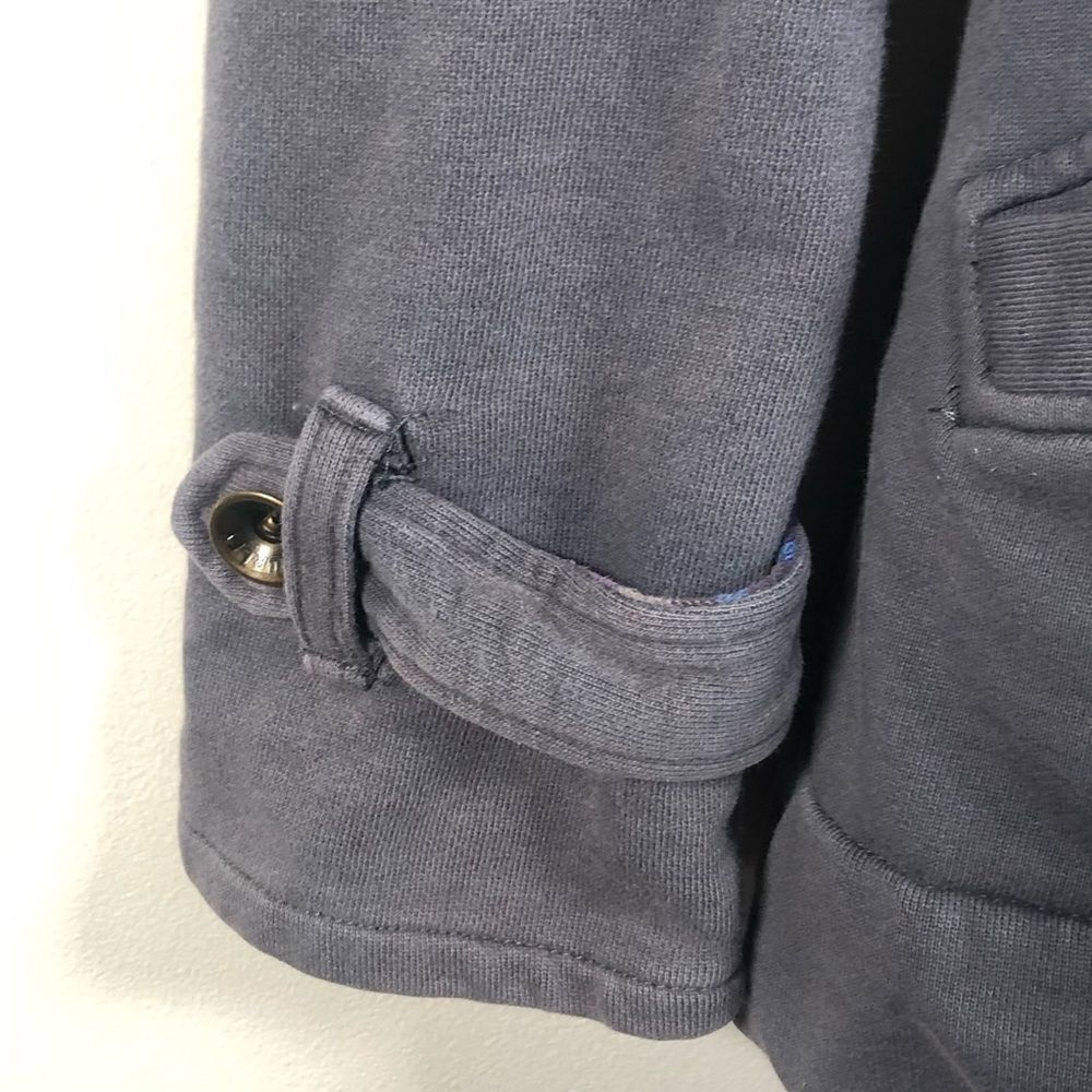 Hurley Sweatshirt Shacket Size Small, Dusty Blue Gray - Picture 7 of 11